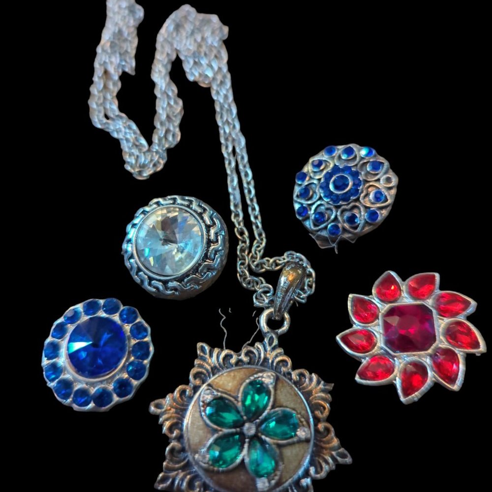 Vintage Snap Interchangeable necklace